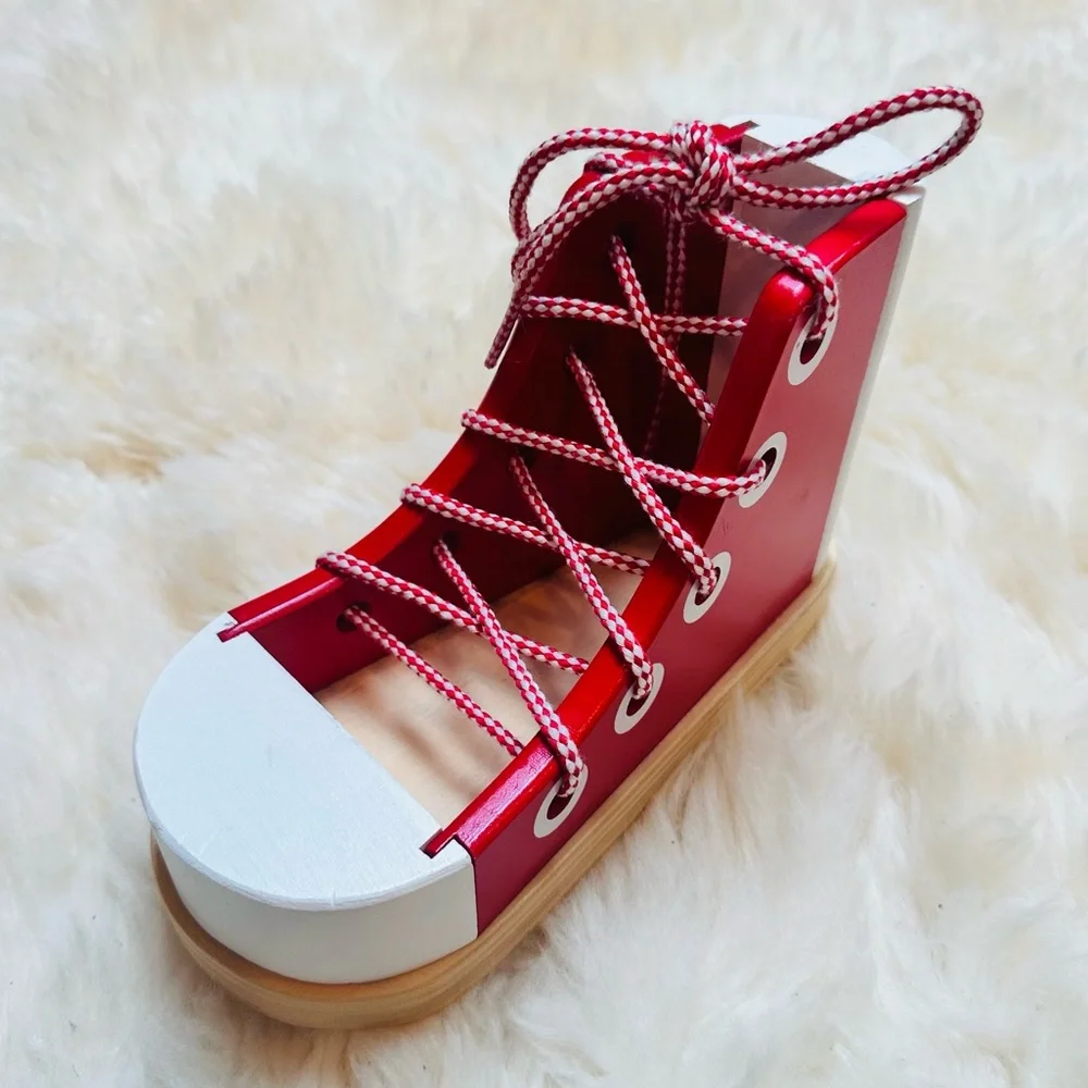 Melissa & Doug Lace And Tie Shoe - Picture 3 of 11